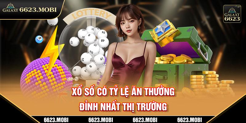 Xổ số có tỷ lệ ăn thưởng đỉnh nhất thị trường